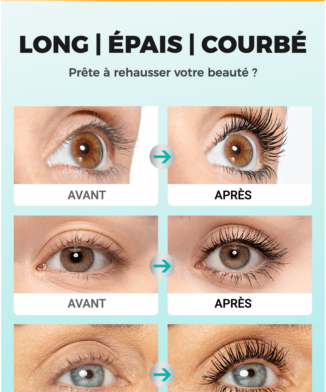 SoilBoost™ MASCARA pour cils longs et épais