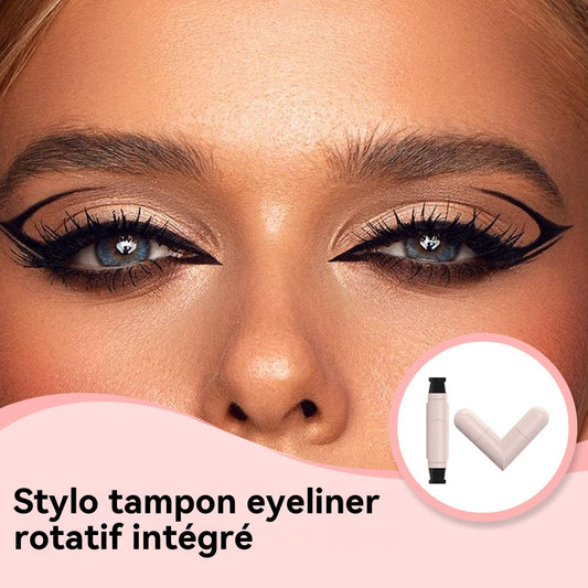 💞 DERNIER JOUR — ACHETEZ 1, RECEVEZ 1 GRATUIT 💞 Stylo-tampon eyeliner rotatif