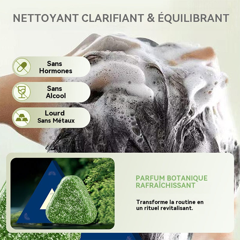 💥50 % de réduction⏰Shampooing Solide Renforçant à la Composition Naturelle🧼