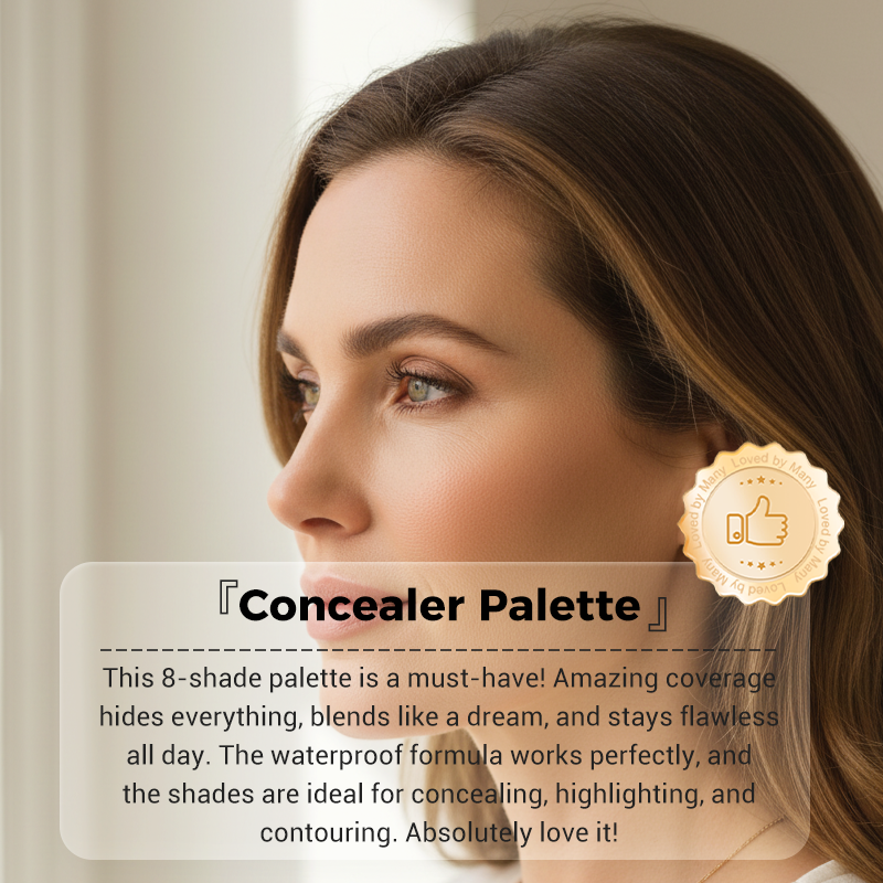 ⏳Spécial à durée limitée⏰Palette de 8 correcteurs crème matifiants doux🎨