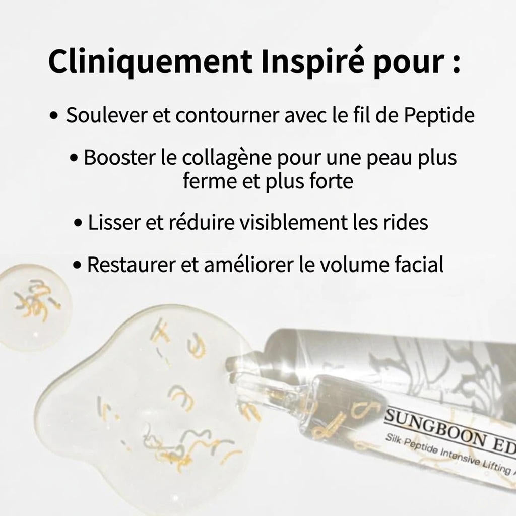 Ampoule Peptides de collagène pur - Lifting & Botox Naturel